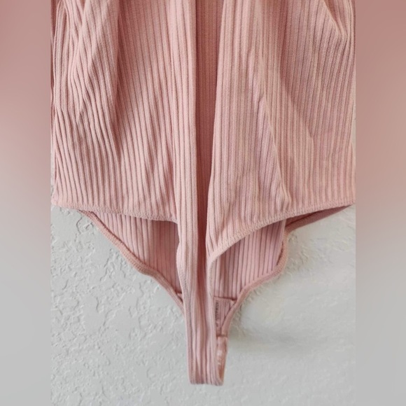 Free People pink Speed Dial Bodysuit Size XS new - Picture 10 of 14